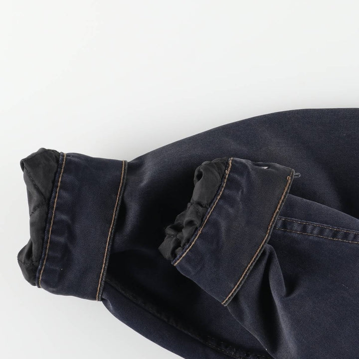 Levi's Trucker Jacket, Cotton, Men's Size L cotton navy blue type Vintage Second Hand