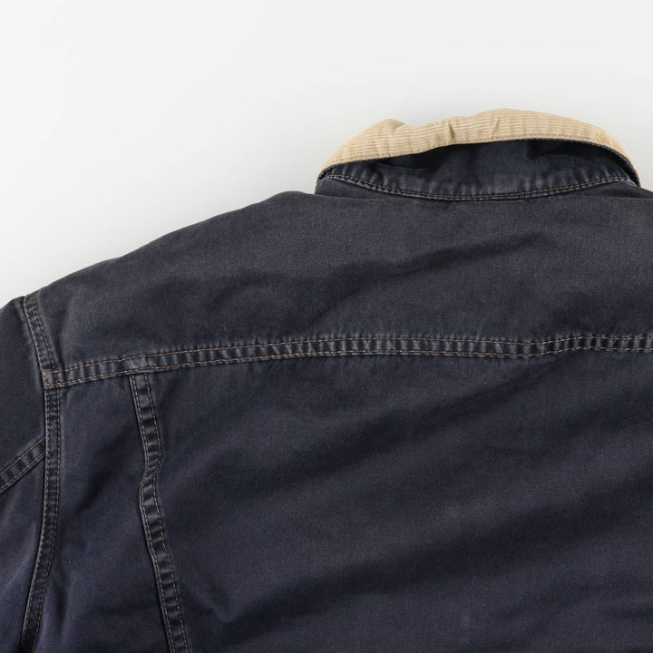 Levi's Trucker Jacket, Cotton, Men's Size L cotton navy blue type Vintage Second Hand