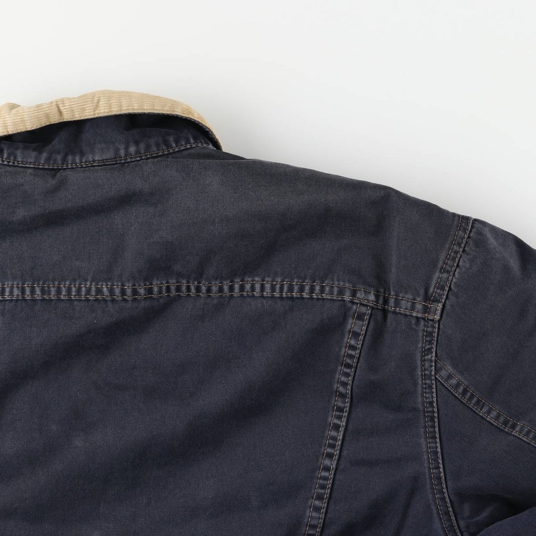 Levi's Trucker Jacket, Cotton, Men's Size L cotton navy blue type Vintage Second Hand