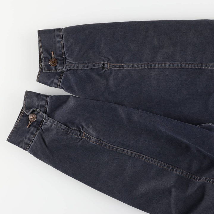 Levi's Trucker Jacket, Cotton, Men's Size L cotton navy blue type Vintage Second Hand