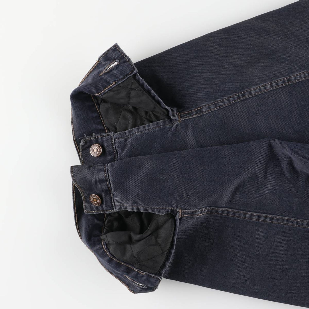 Levi's Trucker Jacket, Cotton, Men's Size L cotton navy blue type Vintage Second Hand