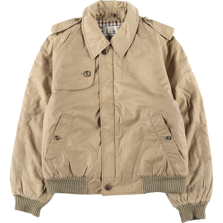 Aquascutum padded puffer jacket, men's size M unclear Beige type Vintage Second Hand