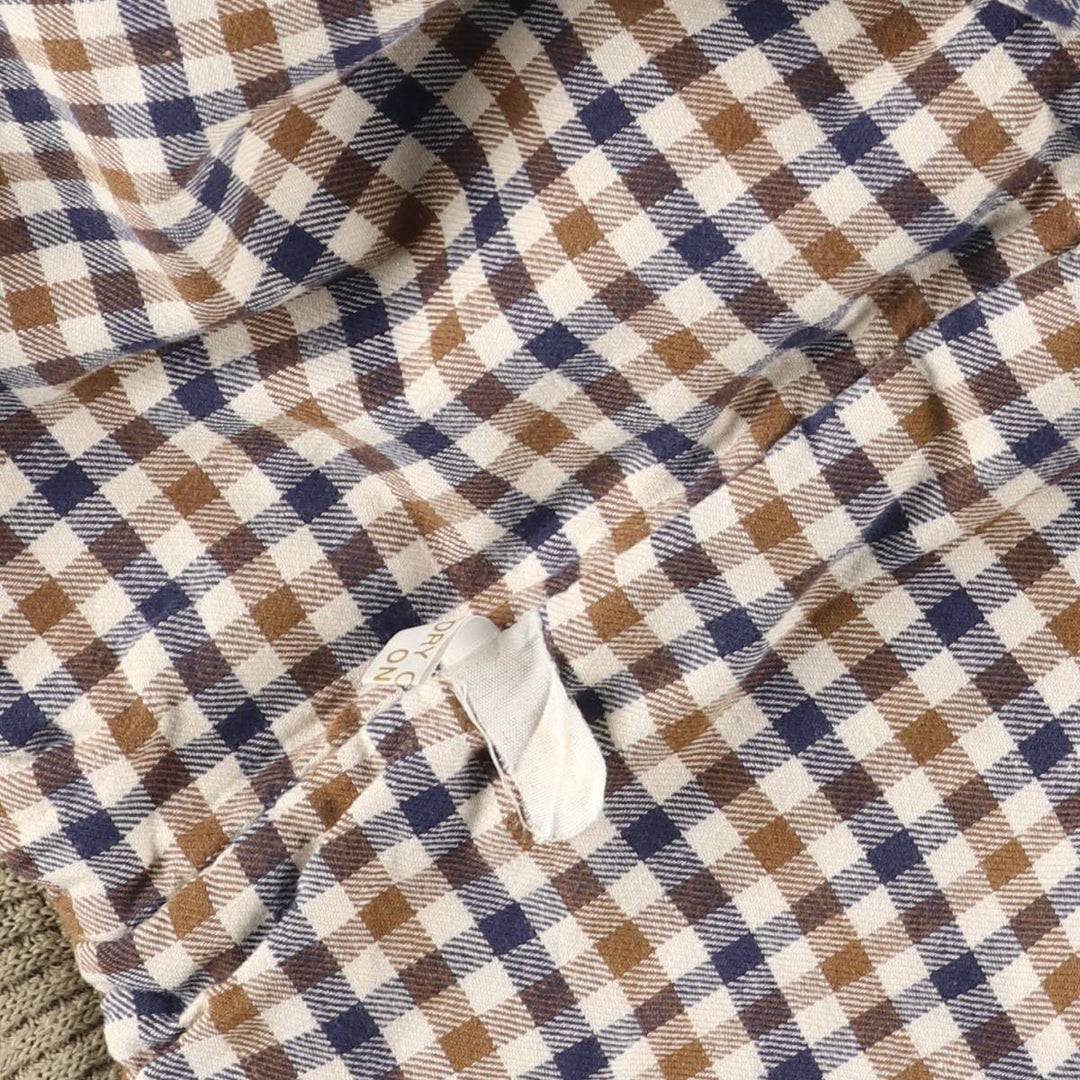 Aquascutum padded puffer jacket, men's size M unclear Beige type Vintage Second Hand