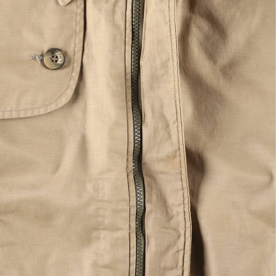 Aquascutum padded puffer jacket, men's size M unclear Beige type Vintage Second Hand