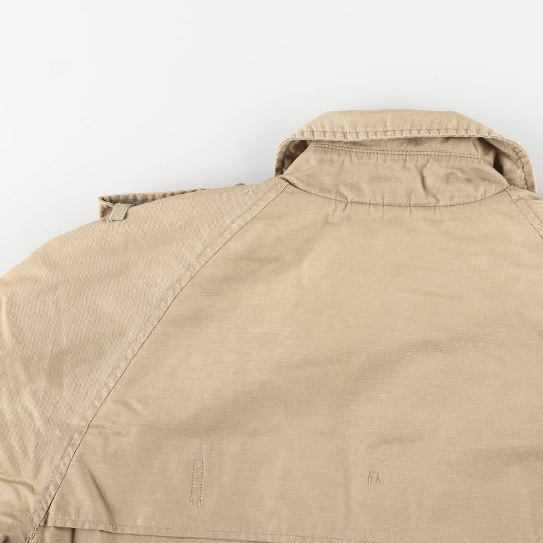 Aquascutum padded puffer jacket, men's size M unclear Beige type Vintage Second Hand