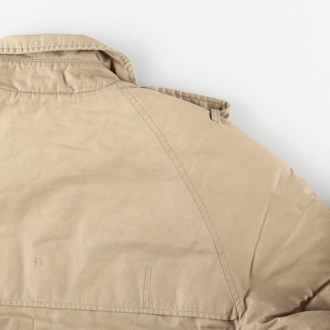 Aquascutum padded puffer jacket, men's size M unclear Beige type Vintage Second Hand