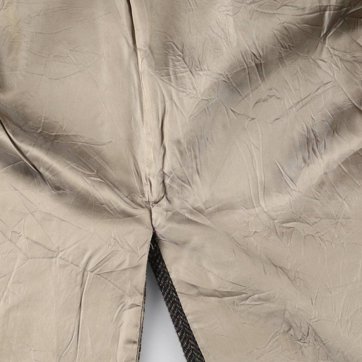 Corbin Herringbone Tailored Jacket, Made in USA, Men's Size Medium unclear brown type Vintage Second Hand