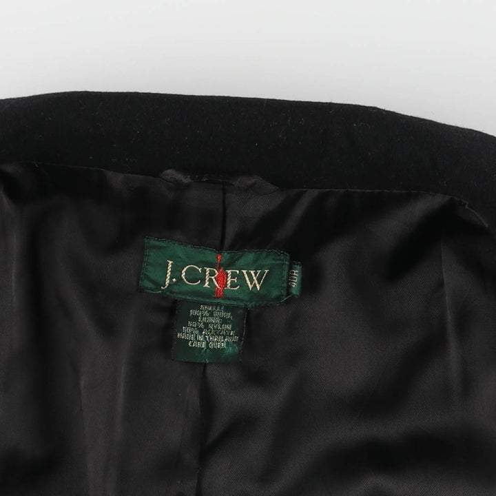 90'S J.Crew wool tailored jacket, men's size XL, vintage wool black type Vintage Second Hand