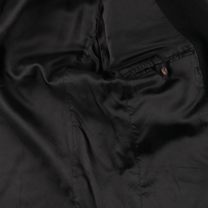 90'S J.Crew wool tailored jacket, men's size XL, vintage wool black type Vintage Second Hand