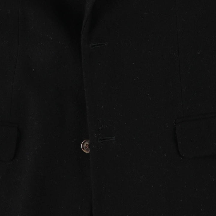 90'S J.Crew wool tailored jacket, men's size XL, vintage wool black type Vintage Second Hand