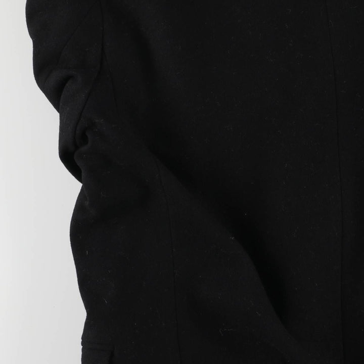 90'S J.Crew wool tailored jacket, men's size XL, vintage wool black type Vintage Second Hand
