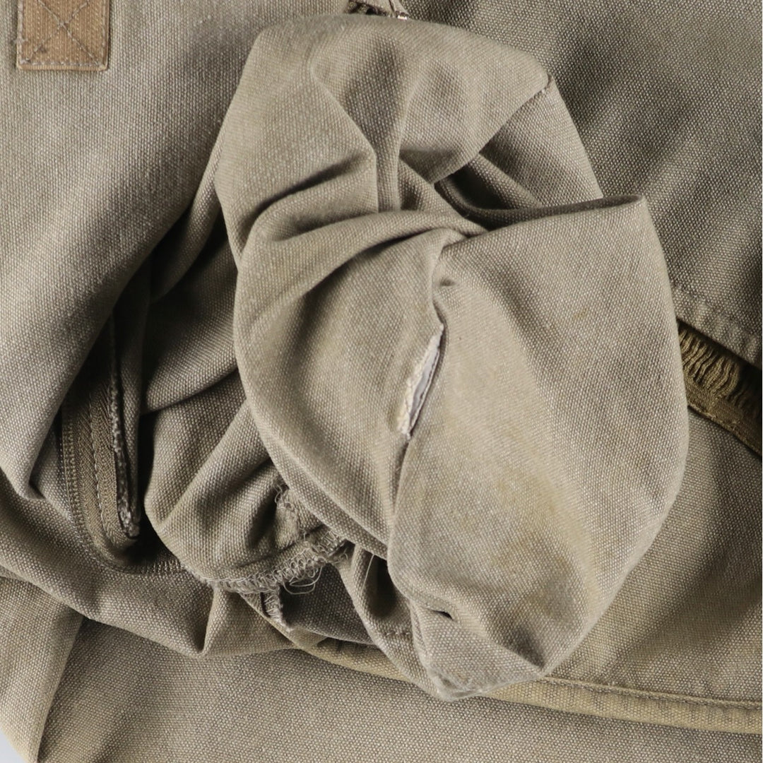 90s-00'S Vintage Columbia Duck Hunting Jacket, Men's Size L cotton Khaki type sage green Vintage Second Hand