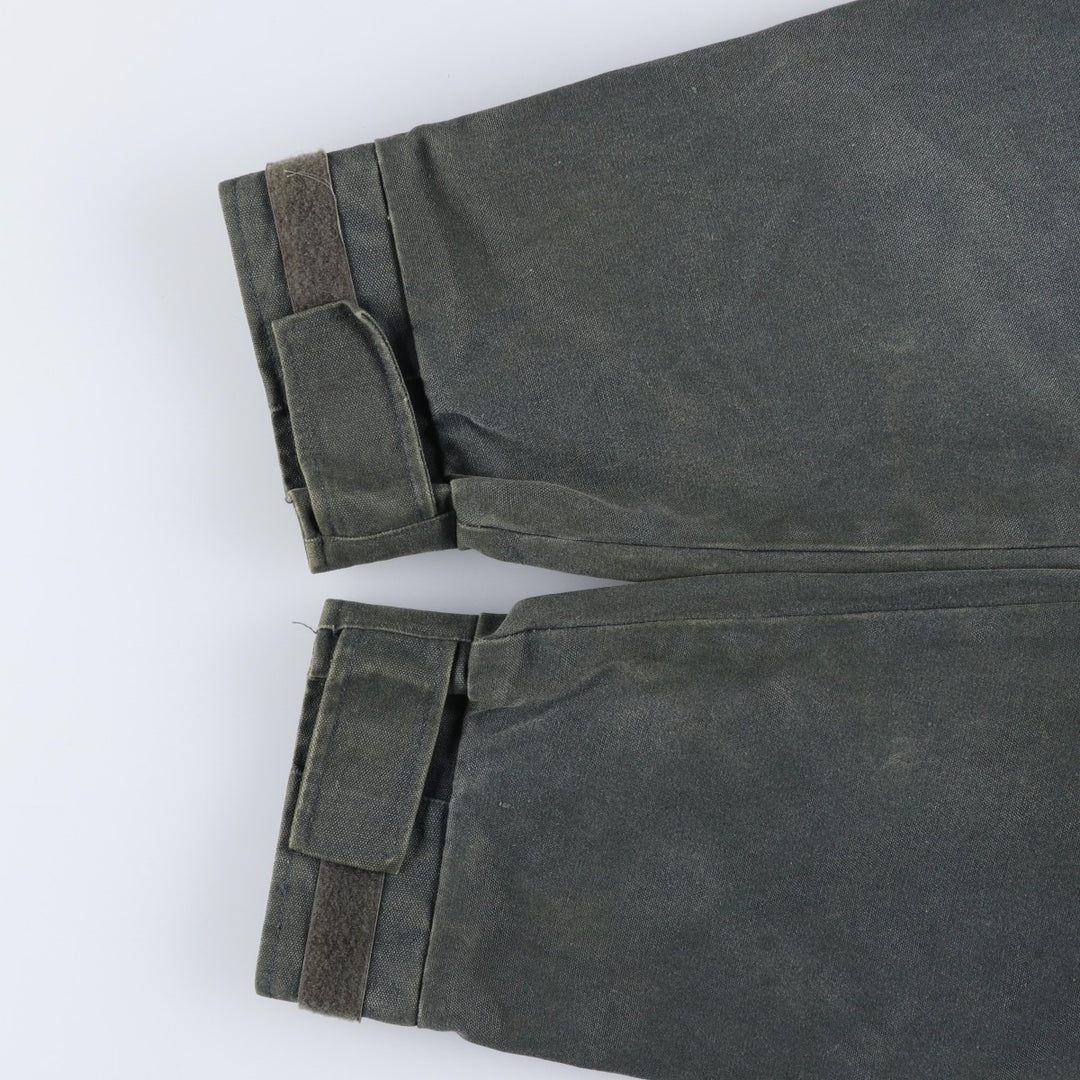 90s-00'S Vintage Columbia Duck Hunting Jacket, Men's Size L cotton Khaki type sage green Vintage Second Hand