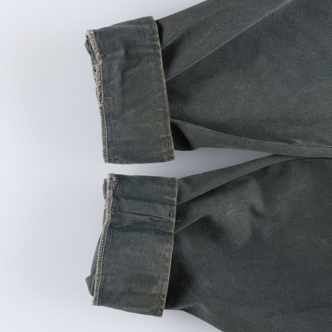 90s-00'S Vintage Columbia Duck Hunting Jacket, Men's Size L cotton Khaki type sage green Vintage Second Hand