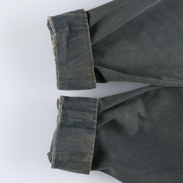 90s-00'S Vintage Columbia Duck Hunting Jacket, Men's Size L cotton Khaki type sage green Vintage Second Hand