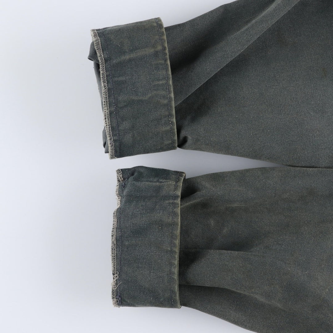 90s-00'S Vintage Columbia Duck Hunting Jacket, Men's Size L cotton Khaki type sage green Vintage Second Hand