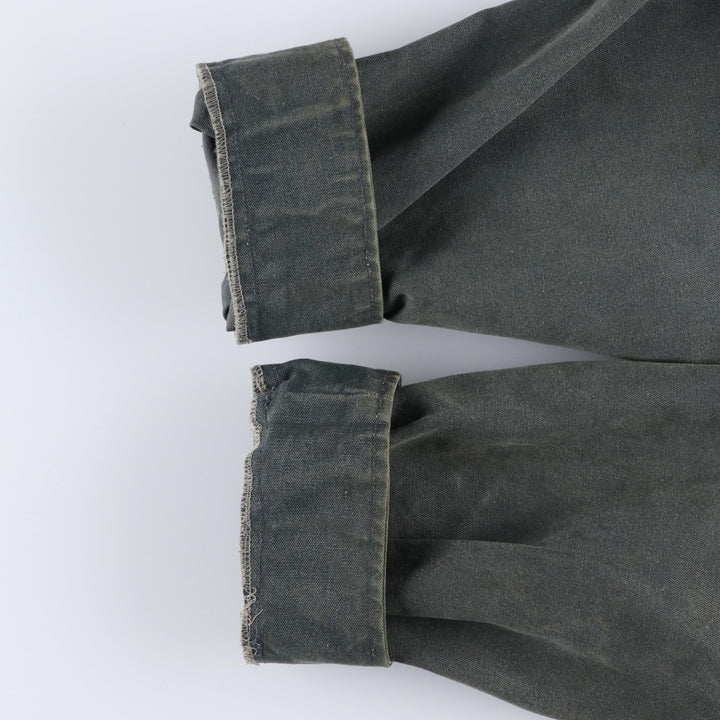 90s-00'S Vintage Columbia Duck Hunting Jacket, Men's Size L cotton Khaki type sage green Vintage Second Hand