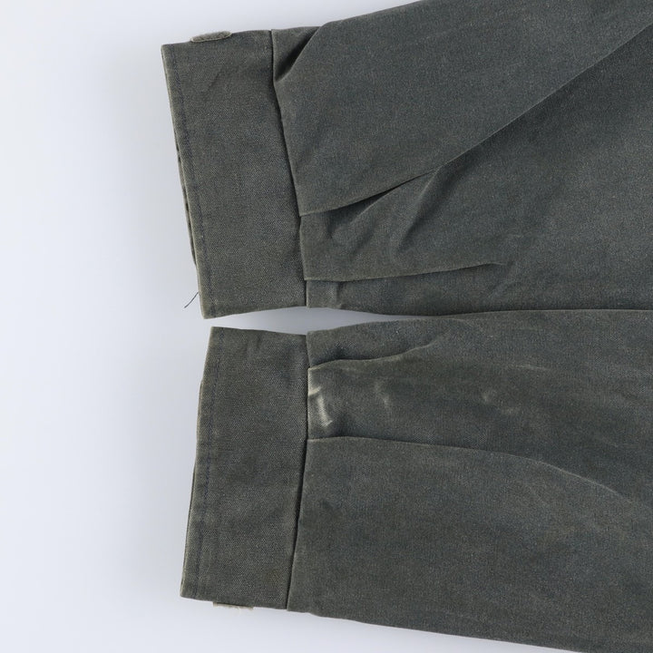 90s-00'S Vintage Columbia Duck Hunting Jacket, Men's Size L cotton Khaki type sage green Vintage Second Hand