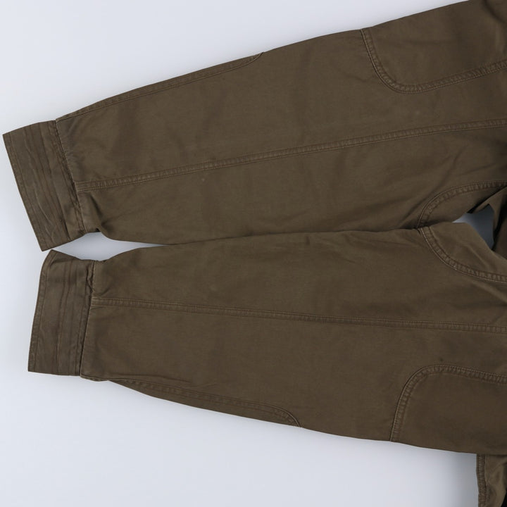 90s-00'S LLBean Vintage Military Jacket, Men's Size L cotton Khaki type Vintage Second Hand