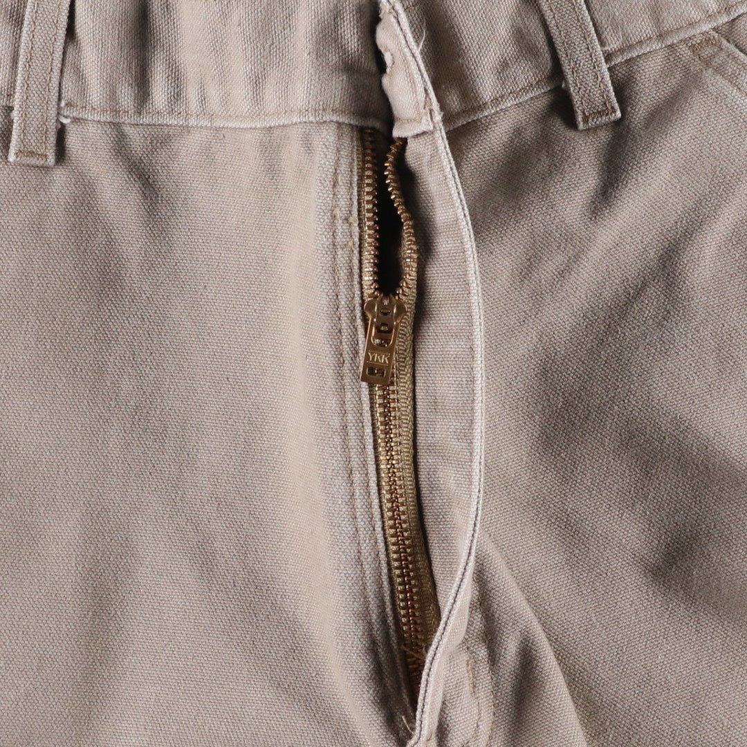 Carhartt Duck Painter Pants, Men's, W36 equivalent cotton Khaki type beige Vintage Second Hand