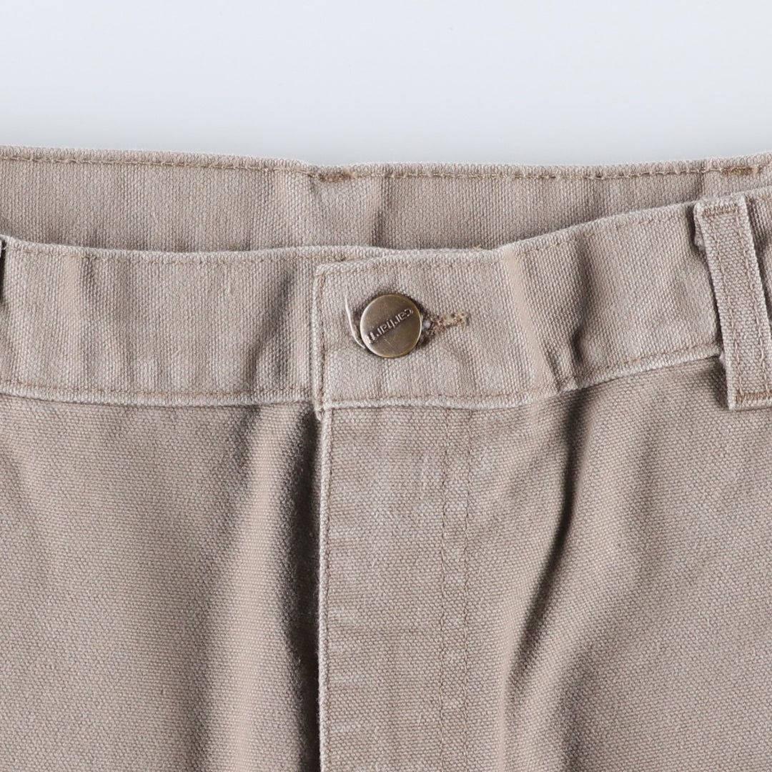 Carhartt Duck Painter Pants, Men's, W36 equivalent cotton Khaki type beige Vintage Second Hand