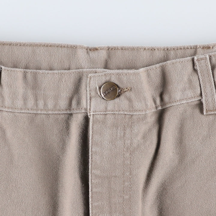 Carhartt Duck Painter Pants, Men's, W36 equivalent cotton Khaki type beige Vintage Second Hand