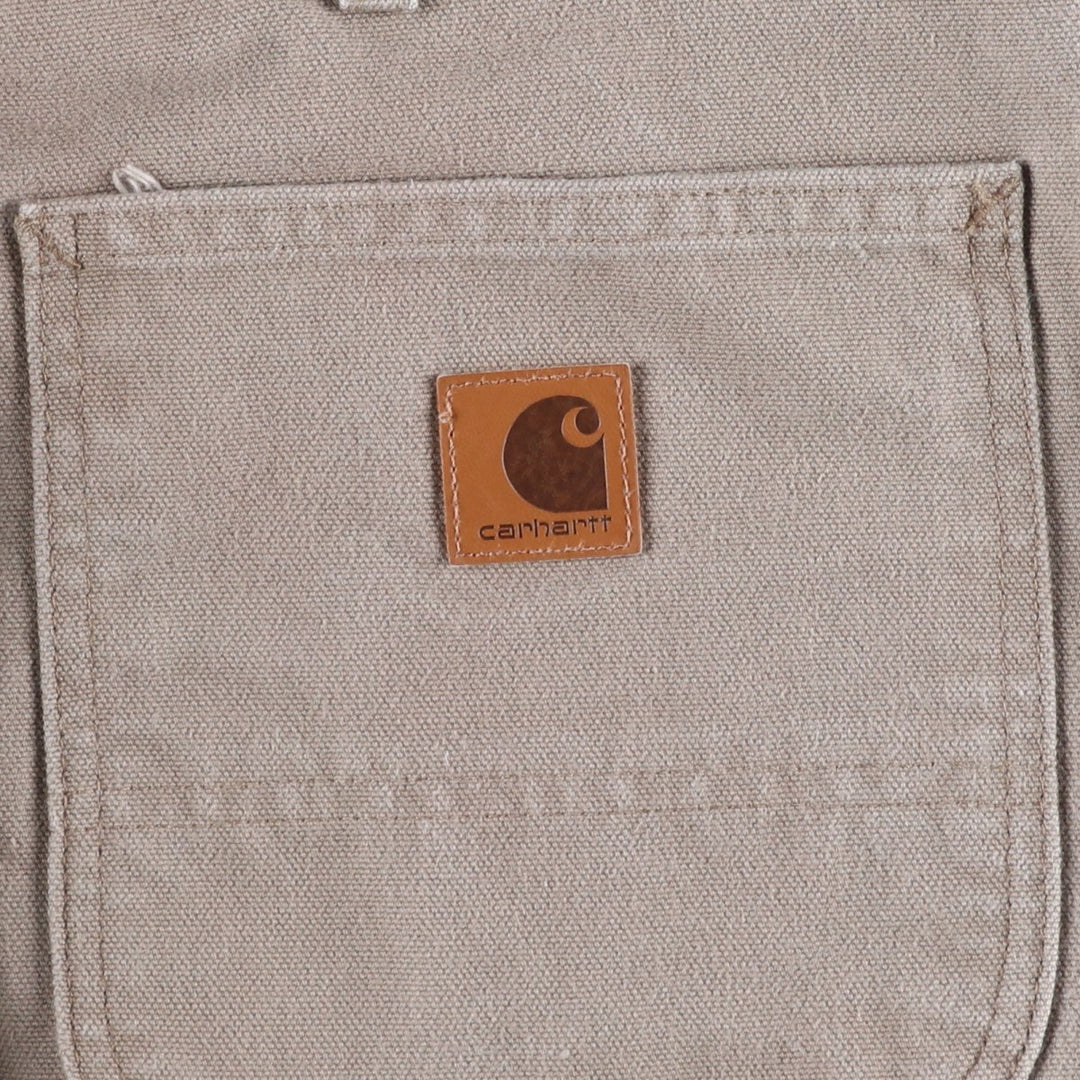 Carhartt Duck Painter Pants, Men's, W36 equivalent cotton Khaki type beige Vintage Second Hand