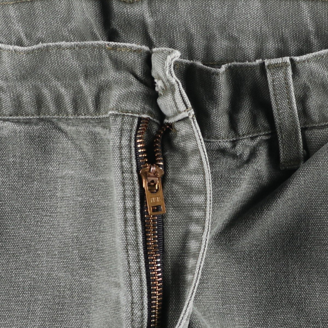 00'S Carhartt Duck Painter Pants Men's W34 equivalent cotton Charcoal Vintage Second Hand