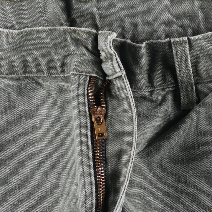 00'S Carhartt Duck Painter Pants Men's W34 equivalent cotton Charcoal Vintage Second Hand