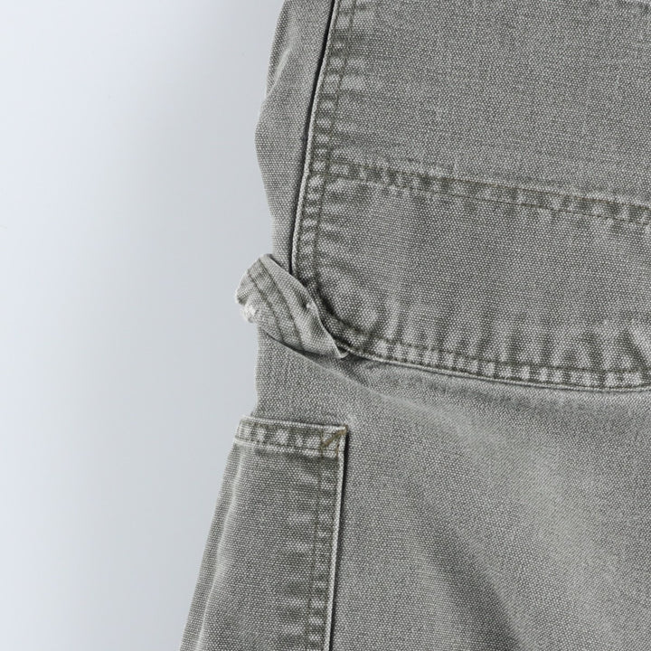 00'S Carhartt Duck Painter Pants Men's W34 equivalent cotton Charcoal Vintage Second Hand