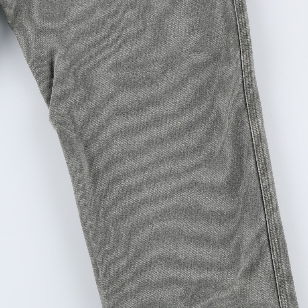 00'S Carhartt Duck Painter Pants Men's W34 equivalent cotton Charcoal Vintage Second Hand