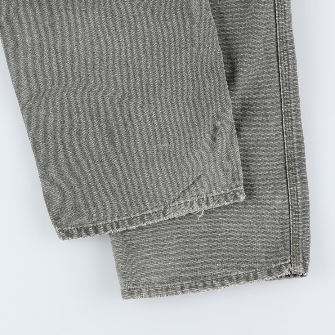 00'S Carhartt Duck Painter Pants Men's W34 equivalent cotton Charcoal Vintage Second Hand