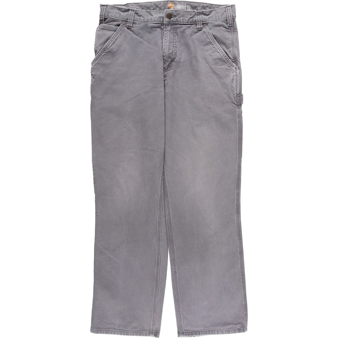 Carhartt Relaxed Fit Duck Painter Pants, Men's, Size 34 cotton gray type Vintage Second Hand