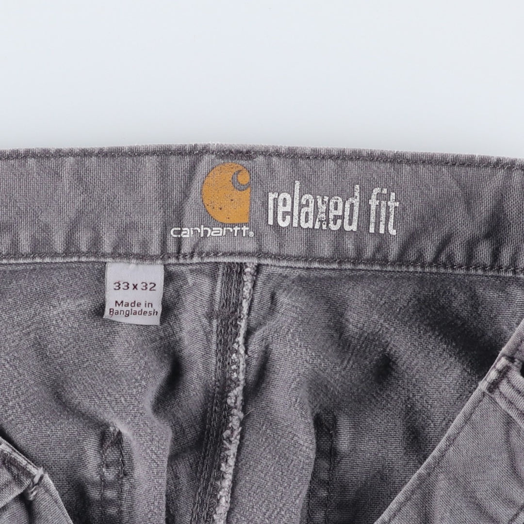 Carhartt Relaxed Fit Duck Painter Pants, Men's, Size 34 cotton gray type Vintage Second Hand