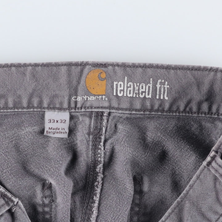 Carhartt Relaxed Fit Duck Painter Pants, Men's, Size 34 cotton gray type Vintage Second Hand
