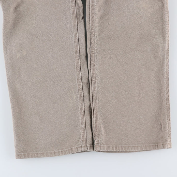 Carhartt Relaxed Fit Duck Painter Pants, Men's, W35 equivalent cotton Khaki type beige Vintage Second Hand