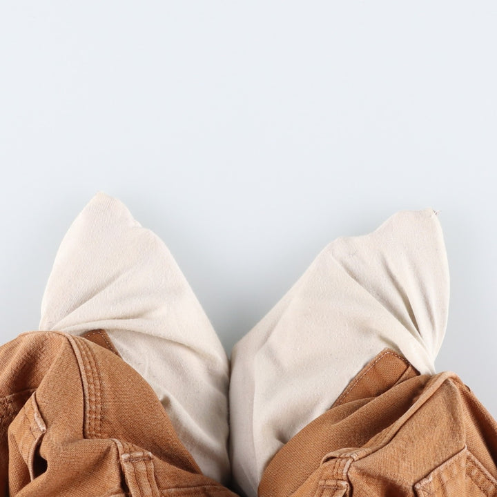 Carhartt Relaxed Fit Double Knee Duck Painter Pants, Men's Size 35 cotton beige type brown Vintage Second Hand