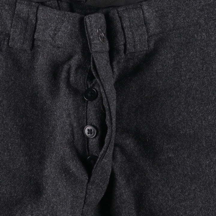 Ralph Lauren POLO by Ralph Lauren wool pants slacks men's w33 equivalent wool gray type Vintage Second Hand