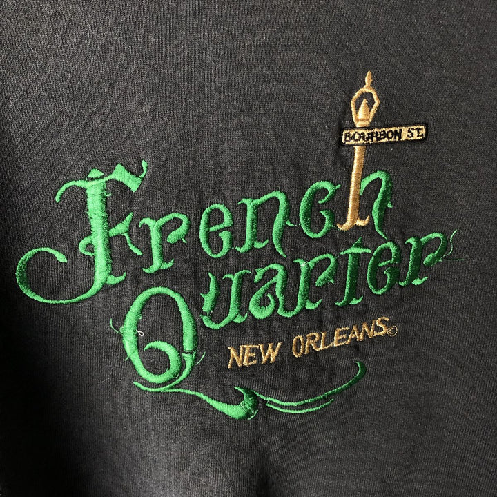 90'S Fruit of the Loom Sweatshirt, Men's XL, Vintage cotton black type Vintage Second Hand
