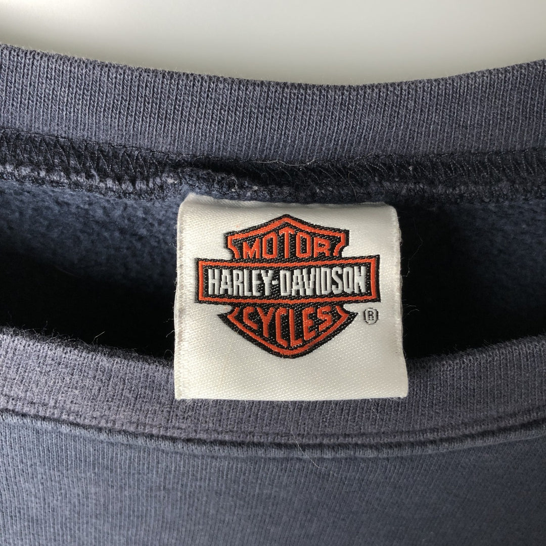 Harley-Davidson Advertising Sweatshirt, Men's XXL unclear Navy blue Vintage Second Hand