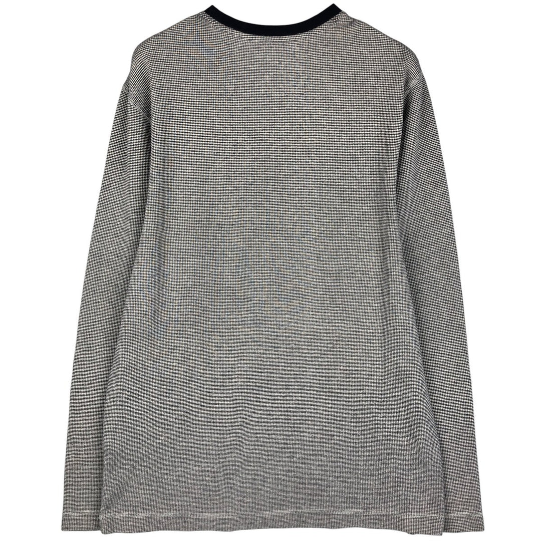 Banana Republic Thermal Long T-Shirt, Men's Size L cotton gray type Vintage Second Hand