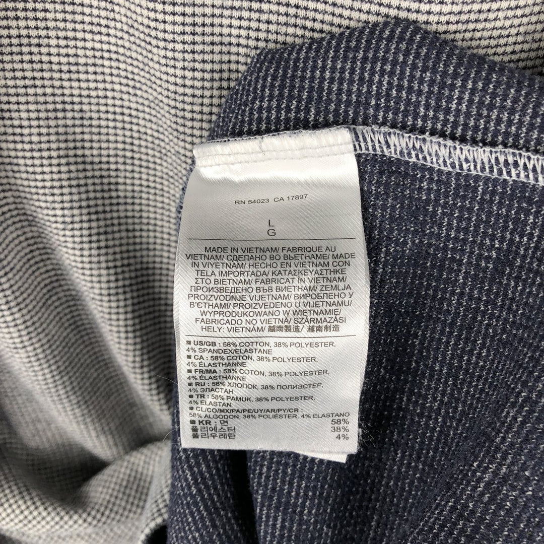 Banana Republic Thermal Long T-Shirt, Men's Size L cotton gray type Vintage Second Hand