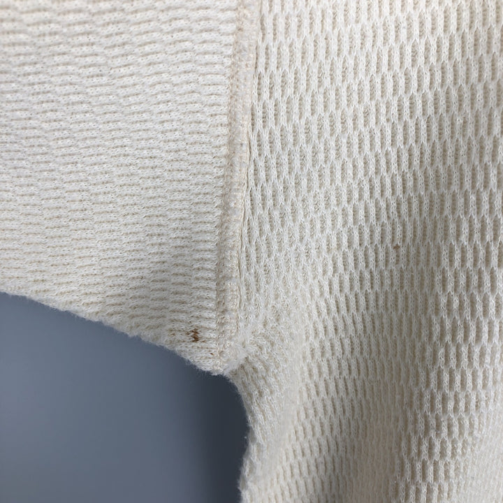 Vintage 1970'S Sears Thermallon T-shirt, Honeycomb, Men's Size L acrylic unbleached Vintage Second Hand