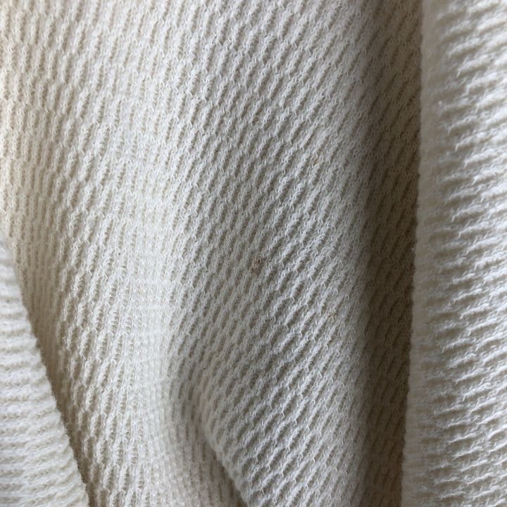 Vintage 1970'S Sears Thermallon T-shirt, Honeycomb, Men's Size L acrylic unbleached Vintage Second Hand