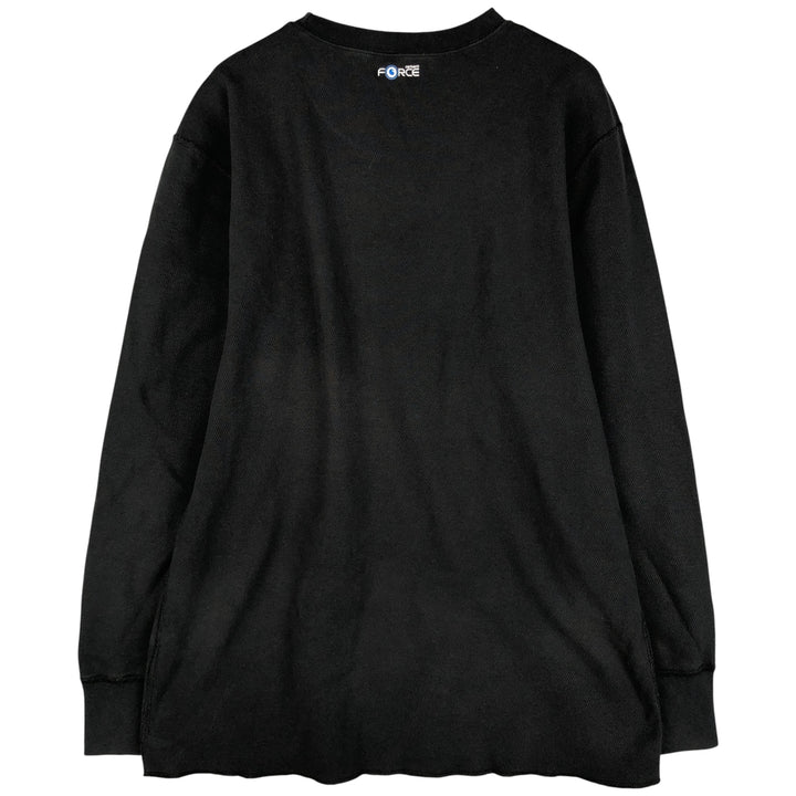 Carhartt Thermal Ron T-shirt, Honeycomb, Men's XL size cotton navy blue type Vintage Second Hand