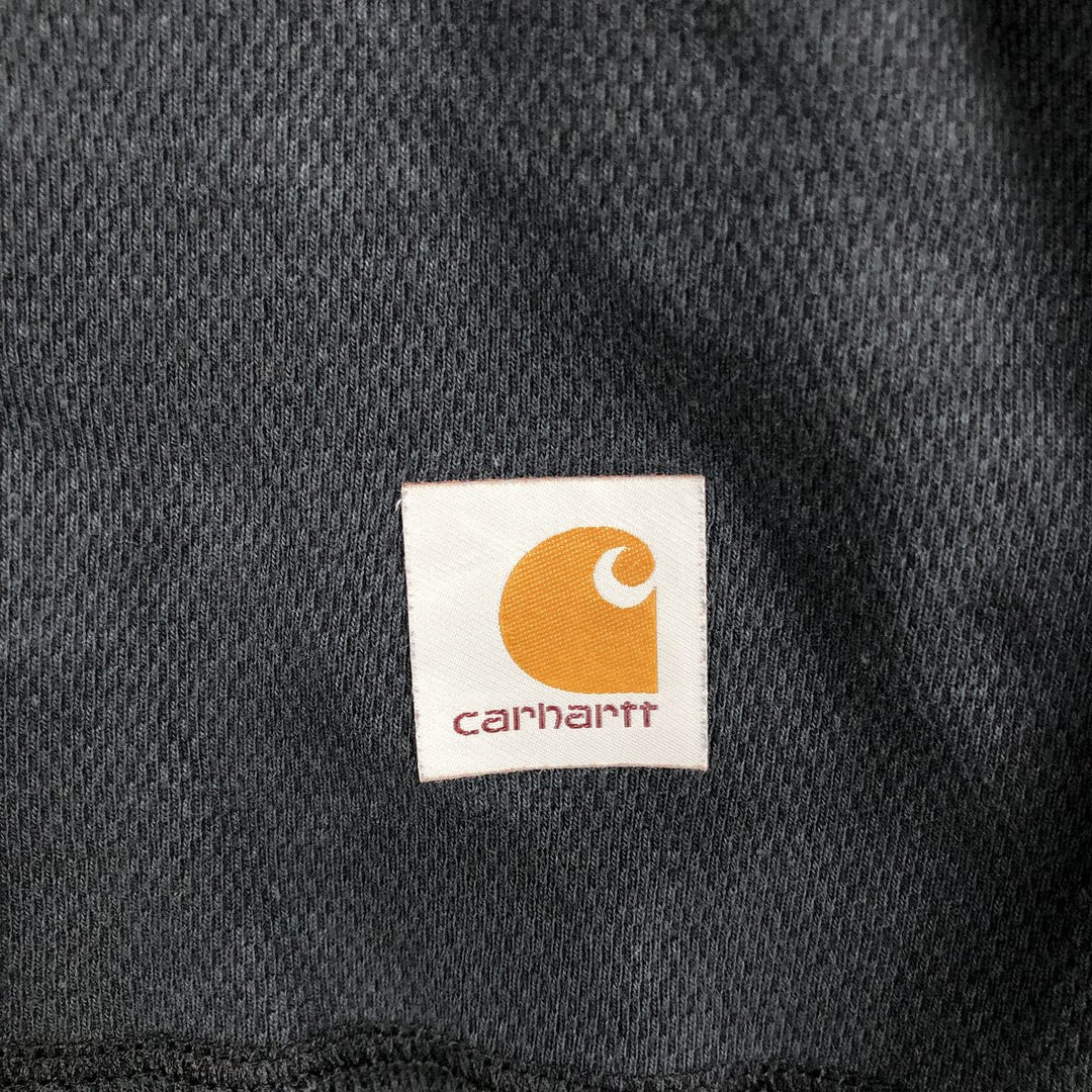 Carhartt Thermal Ron T-shirt, Honeycomb, Men's XL size cotton navy blue type Vintage Second Hand