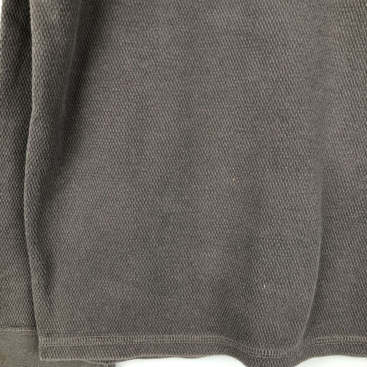 Dickies Thermal Long T-shirt, Honeycomb, Men's XL cotton gray type Vintage Second Hand