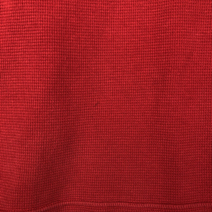 Ralph Lauren POLO RALPH LAUREN Thermal Long T-Shirt, Men's Size M cotton red type Vintage Second Hand