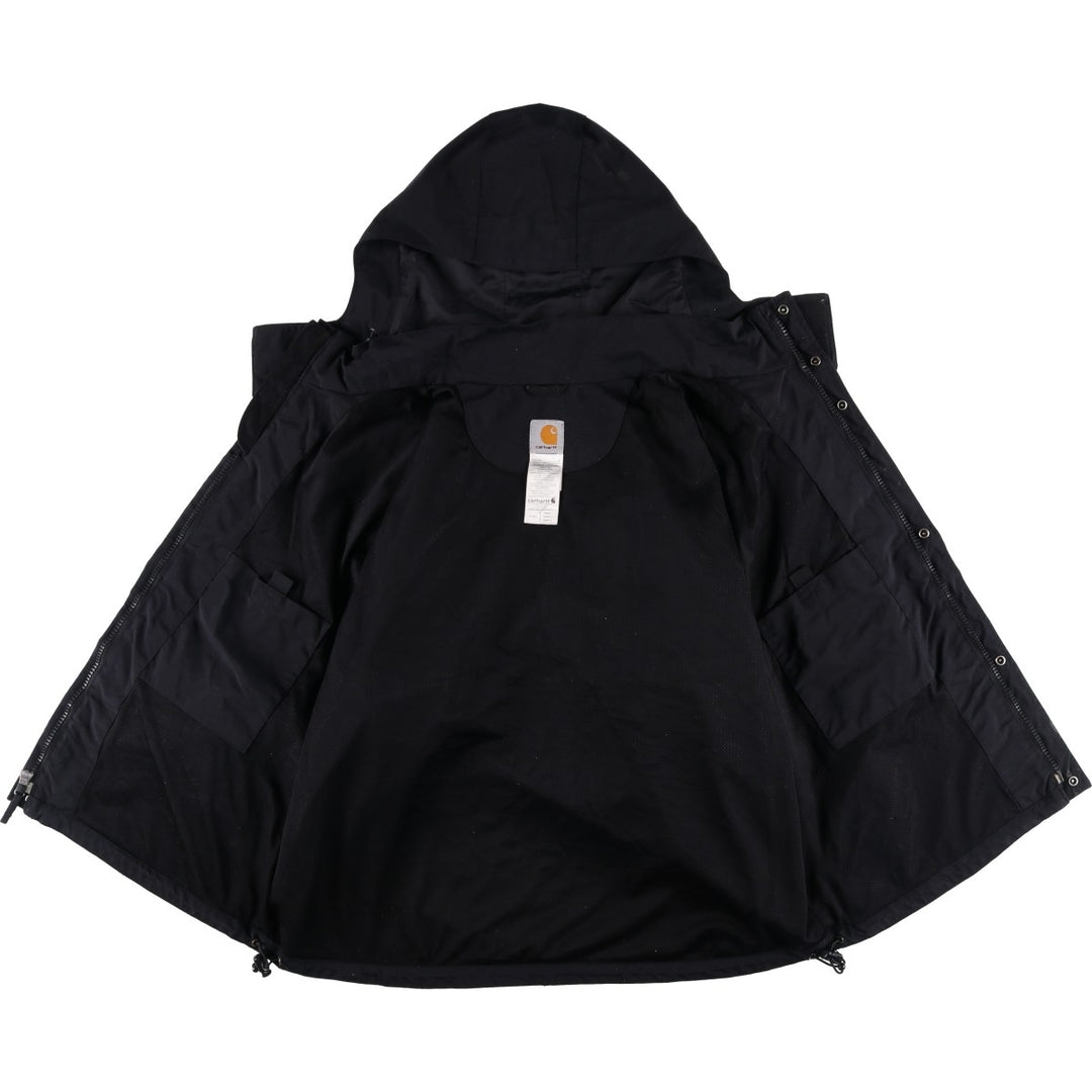 Carhartt Nylon Parka, Men's Size L Nylon black type Vintage Second Hand