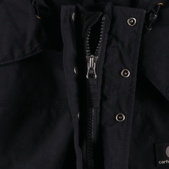 Carhartt Nylon Parka, Men's Size L Nylon black type Vintage Second Hand